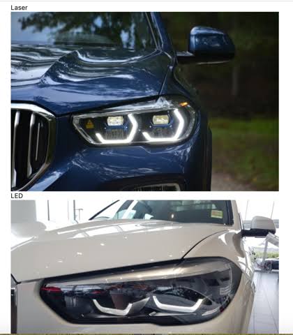 G05 X5 laser headlight retrofit